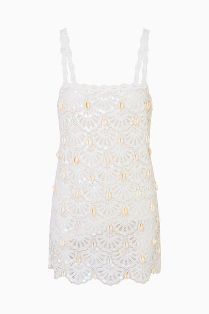 Mini-robe en crochet coquillage Lamont