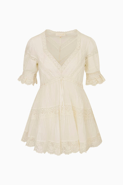 Mini-robe en coton Lilias