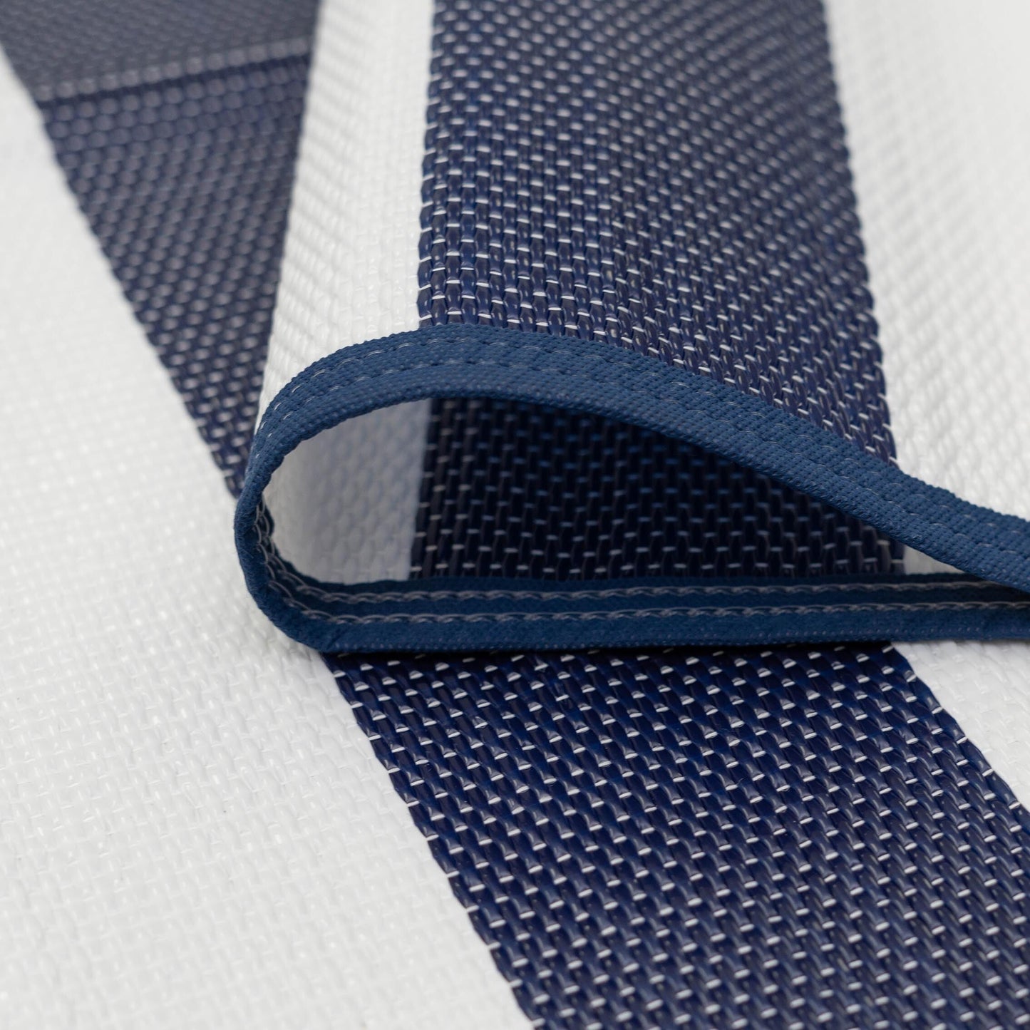 Lalune Beach Stripe Indoor Outdoor Area Rug