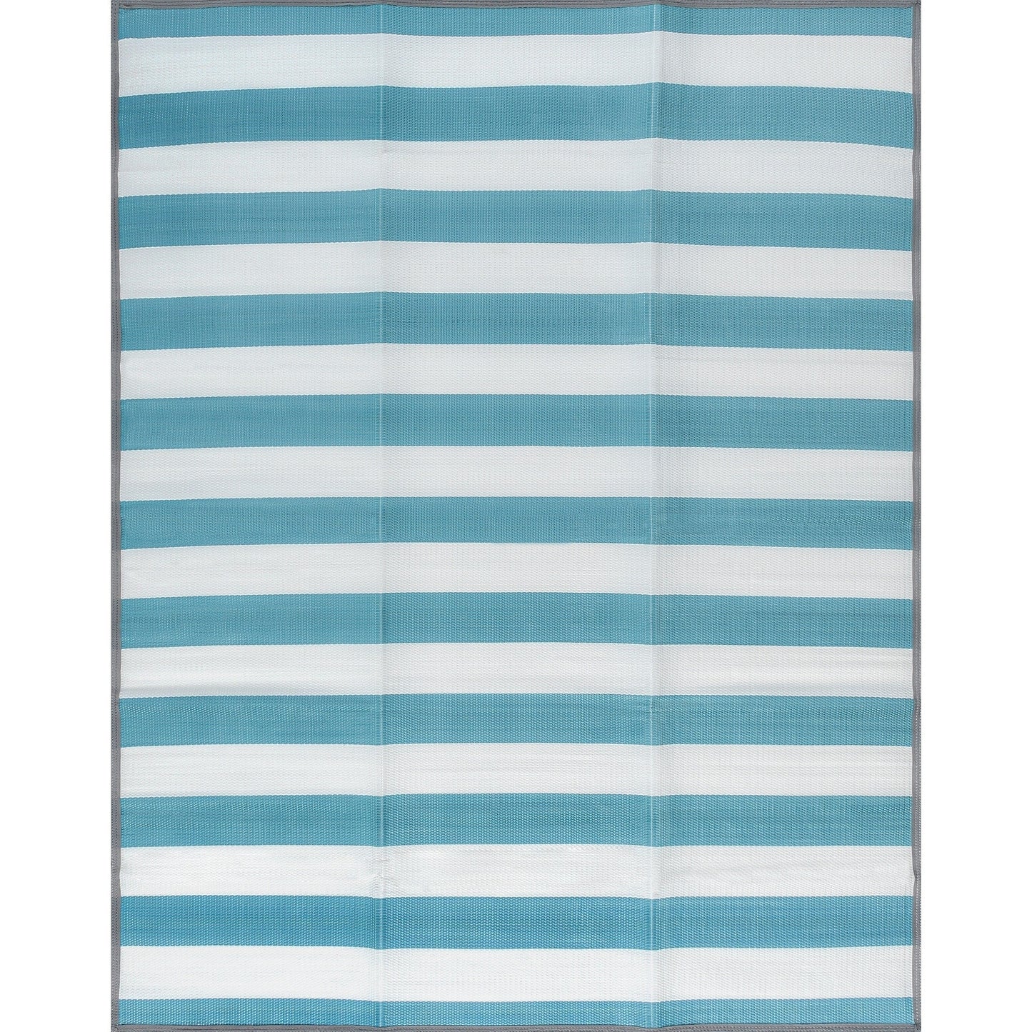 Lalune Beach Stripe Indoor Outdoor Area Rug