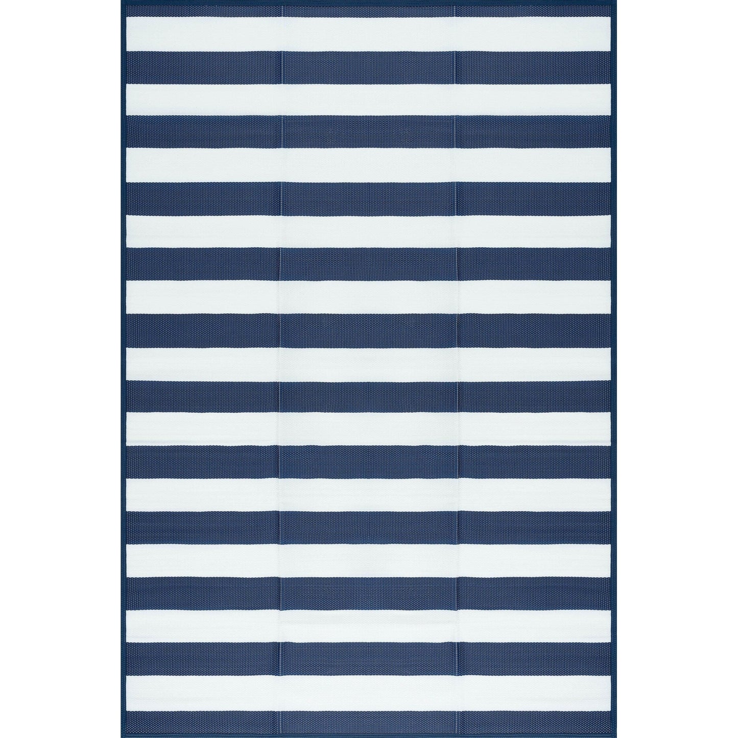 Lalune Beach Stripe Indoor Outdoor Area Rug