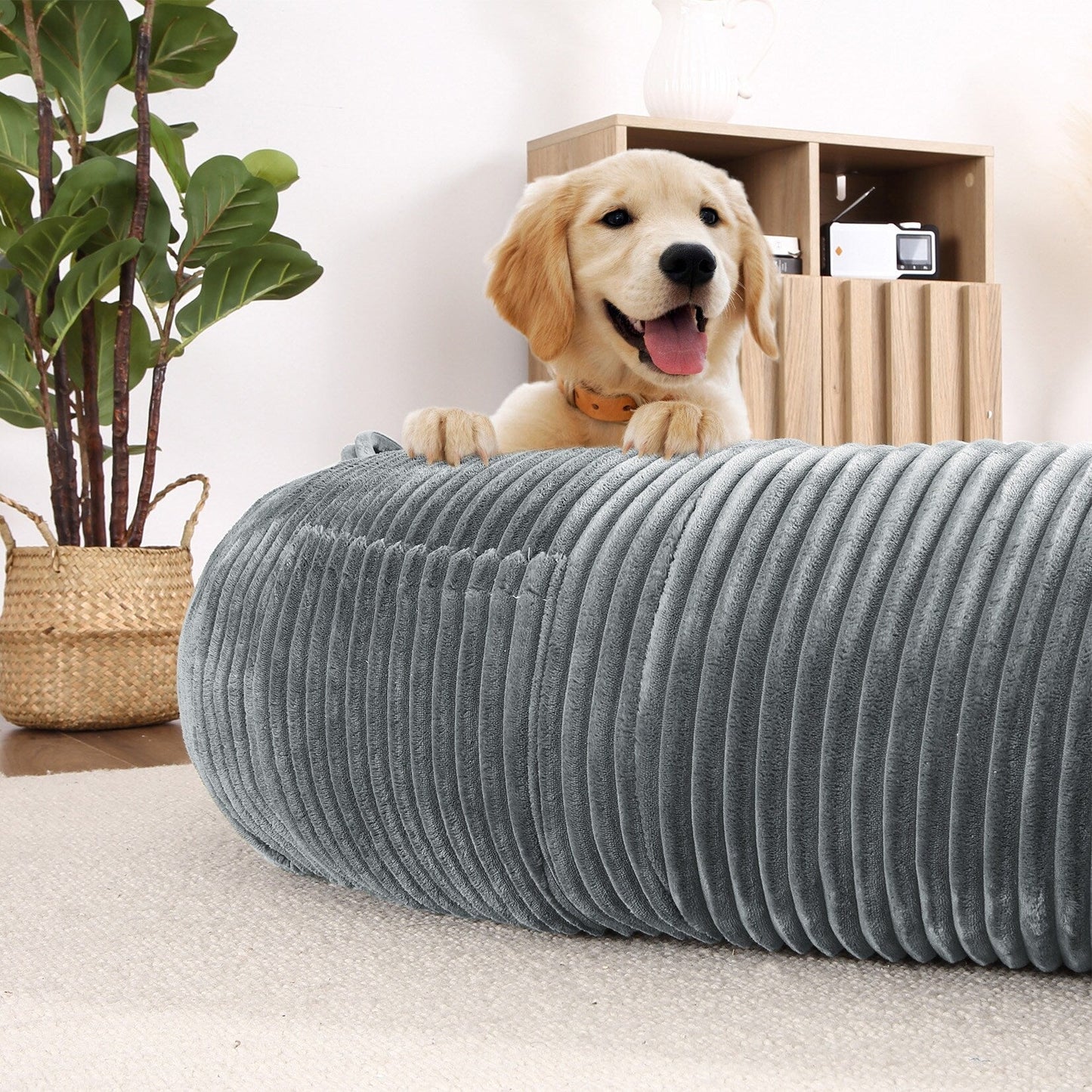Giant Dog Bed for Humans 71x48x14 Large Dog Bed for People Adults, Washable Napping Dog Bed