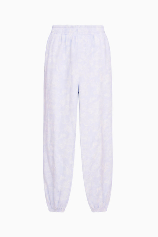 Pantalon de survêtement imprimé toile Lillia