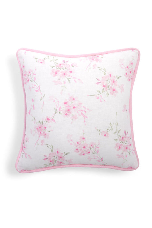 Coussin en lin - FRAISE BASILIC