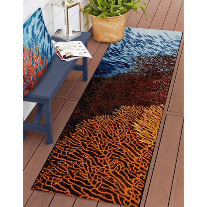 Liora Manne Marina Coral Indoor/Outdoor Rug