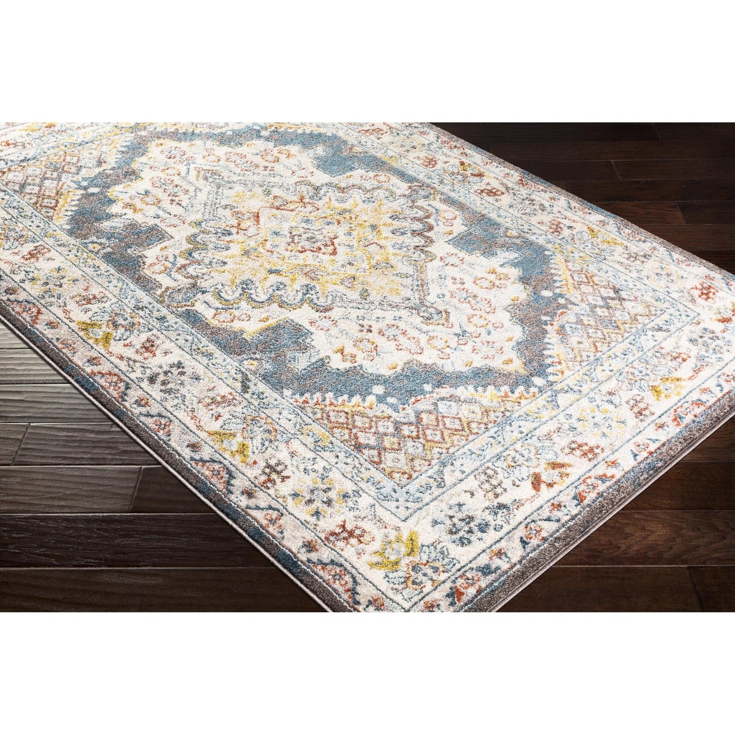 Livabliss Ankara Updated Traditional Medallion Area Rug