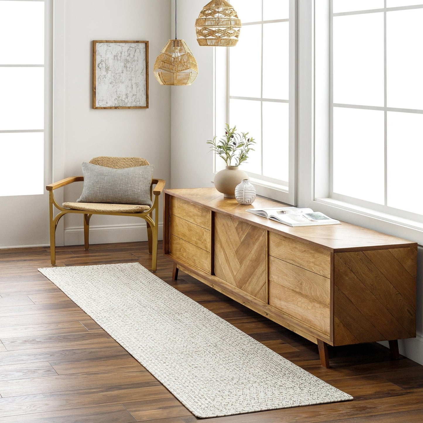 Livabliss Chesapeake Bay Country Stripe Outdoor Area Rug