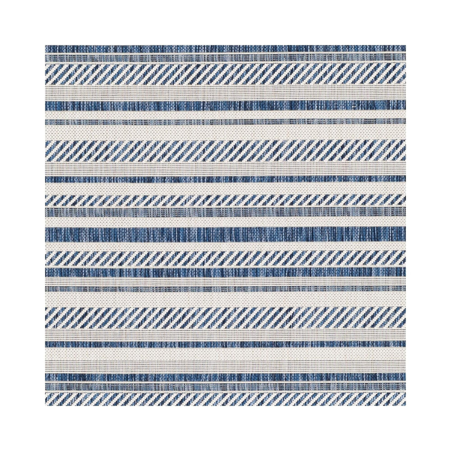 Livabliss Eagean Bohemian Stripe Outdoor Area Rug
