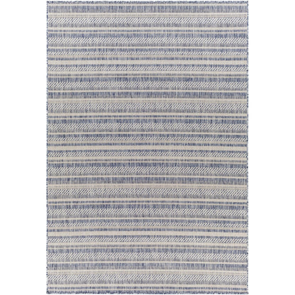 Livabliss Eagean Bohemian Stripe Outdoor Area Rug