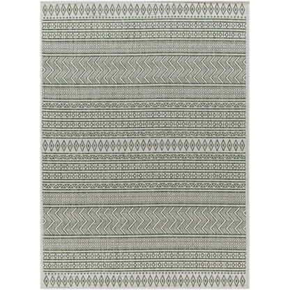 Livabliss Eagean Bohemian Tribal Outdoor Area Rug