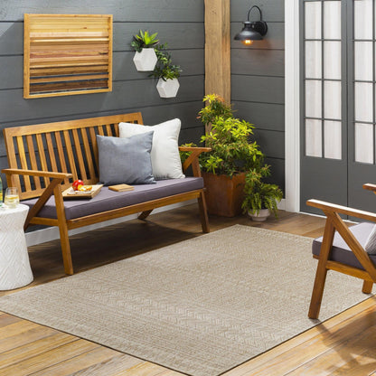 Livabliss Eagean Bohemian Tribal Outdoor Area Rug