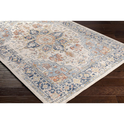 Livabliss Huntington Beach Updated Traditional Medallion Outdoor Area Rug