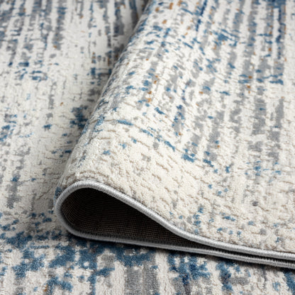 Lumina High-Low Pile Modern and Contemporary Abstract Strie Area Rug
