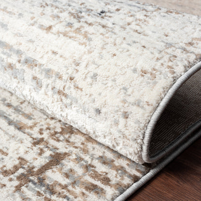 Lumina High-Low Pile Modern and Contemporary Abstract Strie Area Rug