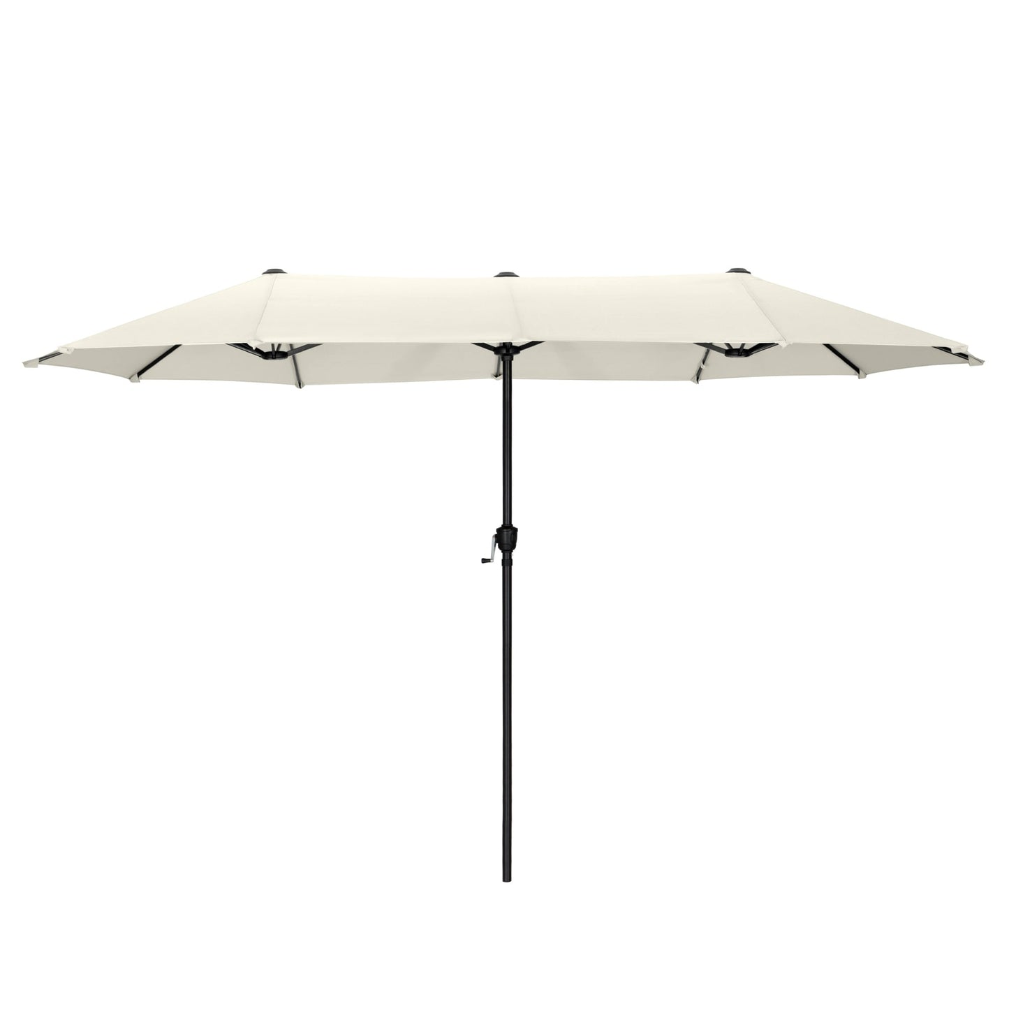 MAISON ARTS 13ft Double -Sided Patio Umbrella Extra Large with Crank