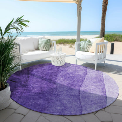 Machine Washable Indoor/ Outdoor Chantille Contemporary Ombre Rug