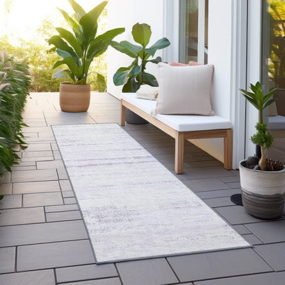 Machine Washable Indoor/ Outdoor Chantille Ombre Solid Rug