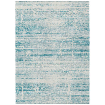 Machine Washable Indoor/ Outdoor Chantille Ombre Solid Rug