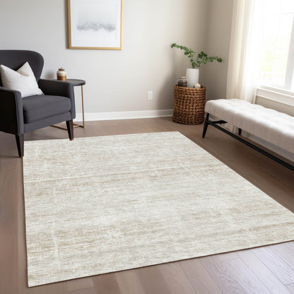 Machine Washable Indoor/ Outdoor Chantille Ombre Solid Rug