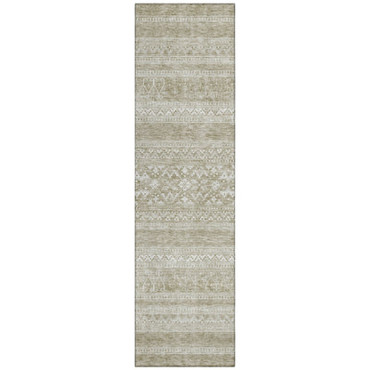 Machine Washable Indoor/ Outdoor Chantille Tribal Boho Rug