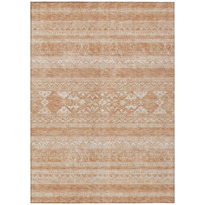 Machine Washable Indoor/ Outdoor Chantille Tribal Boho Rug