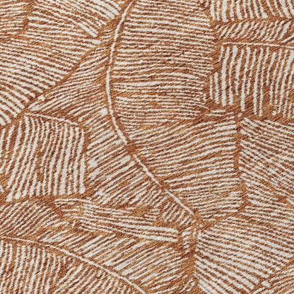 Machine Washable Indoor/ Outdoor Chantille Tropical Palm Rug