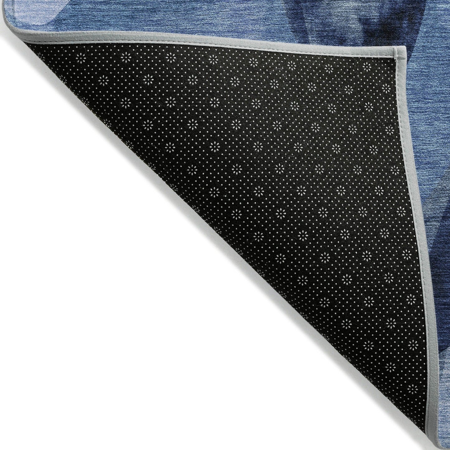 Machine Washable Indoor/ Outdoor Modern Chantille Rug