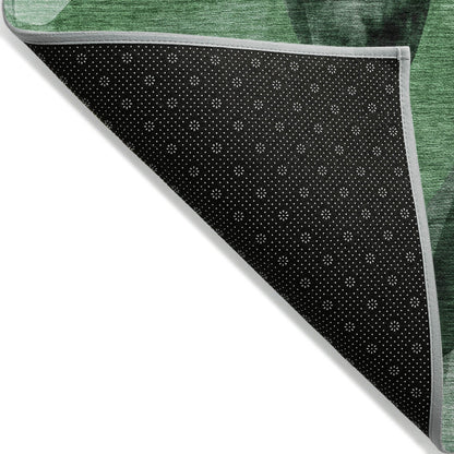 Machine Washable Indoor/ Outdoor Modern Chantille Rug