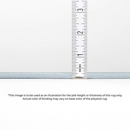 Machine Washable Indoor/ Outdoor Ombre Damask Chantille Rug