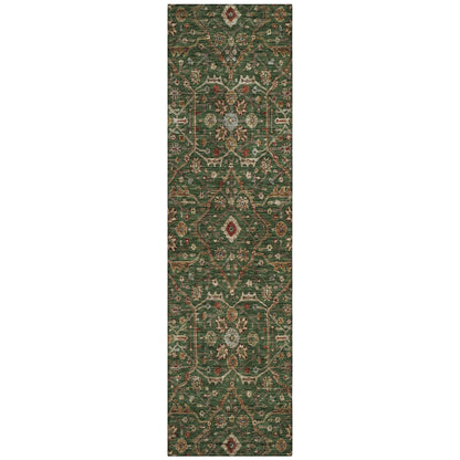 Machine Washable Indoor/ Outdoor Traditional Persian Chantille Rug