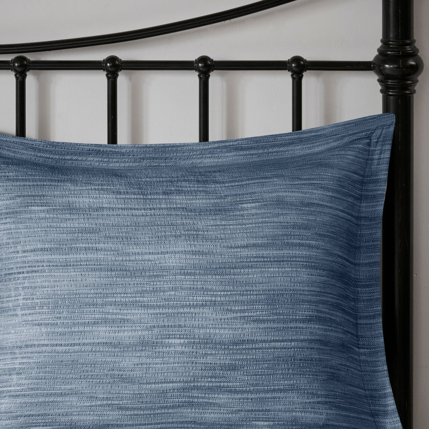 Madison Park Clayton 7 Piece Printed Seersucker Comforter Set