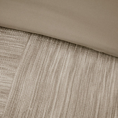 Madison Park Clayton 7 Piece Printed Seersucker Comforter Set