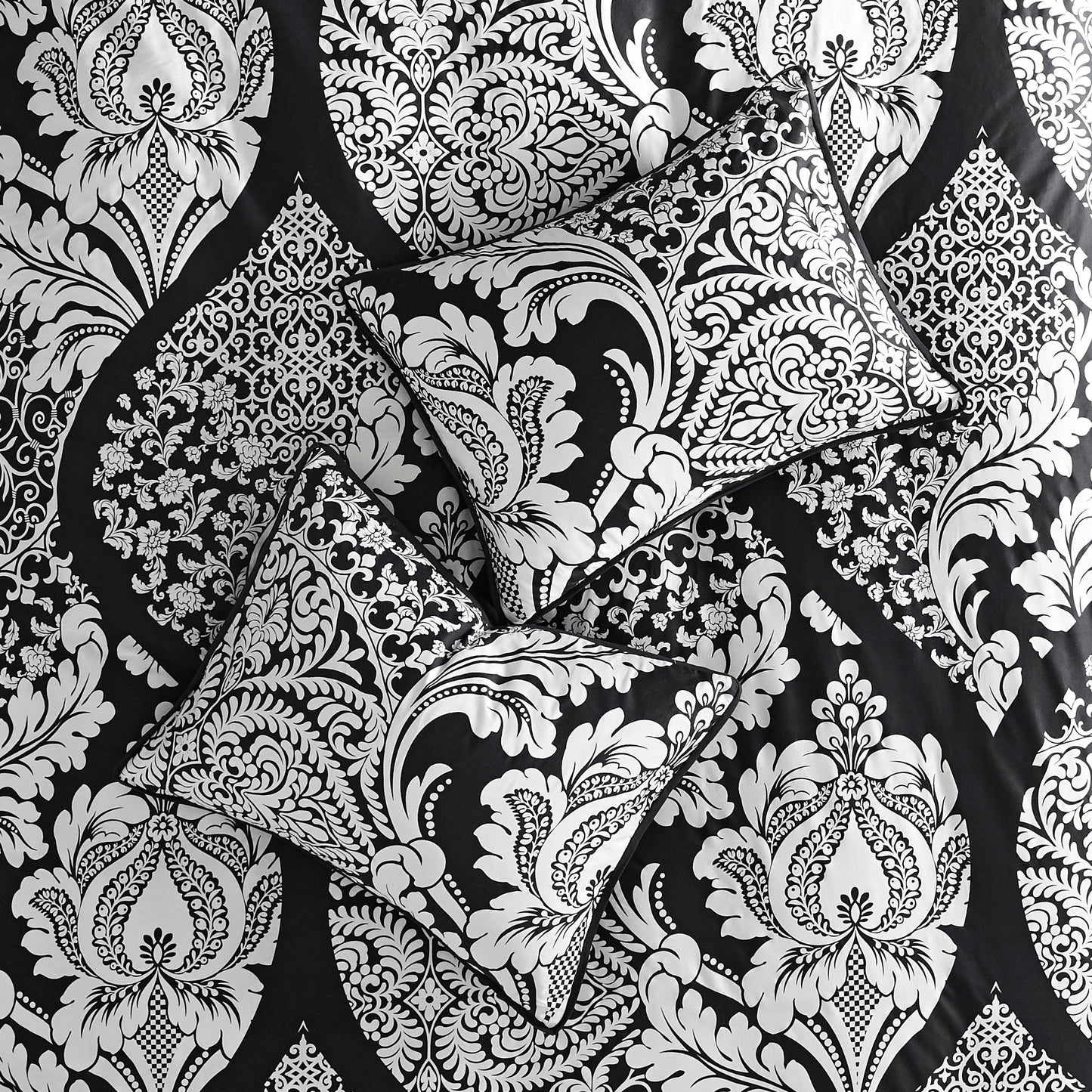 Ensemble de couette en coton imprimé Madison Park Marcella 7 pièces