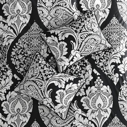 Ensemble de couette en coton imprimé Madison Park Marcella 7 pièces