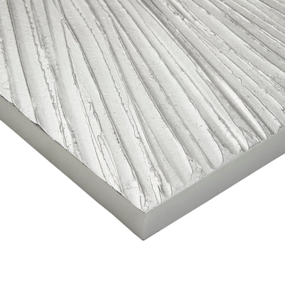 Ensemble de 3 triptyques muraux en résine dimensionnelle peints à la main Madison Park Signature Sunburst