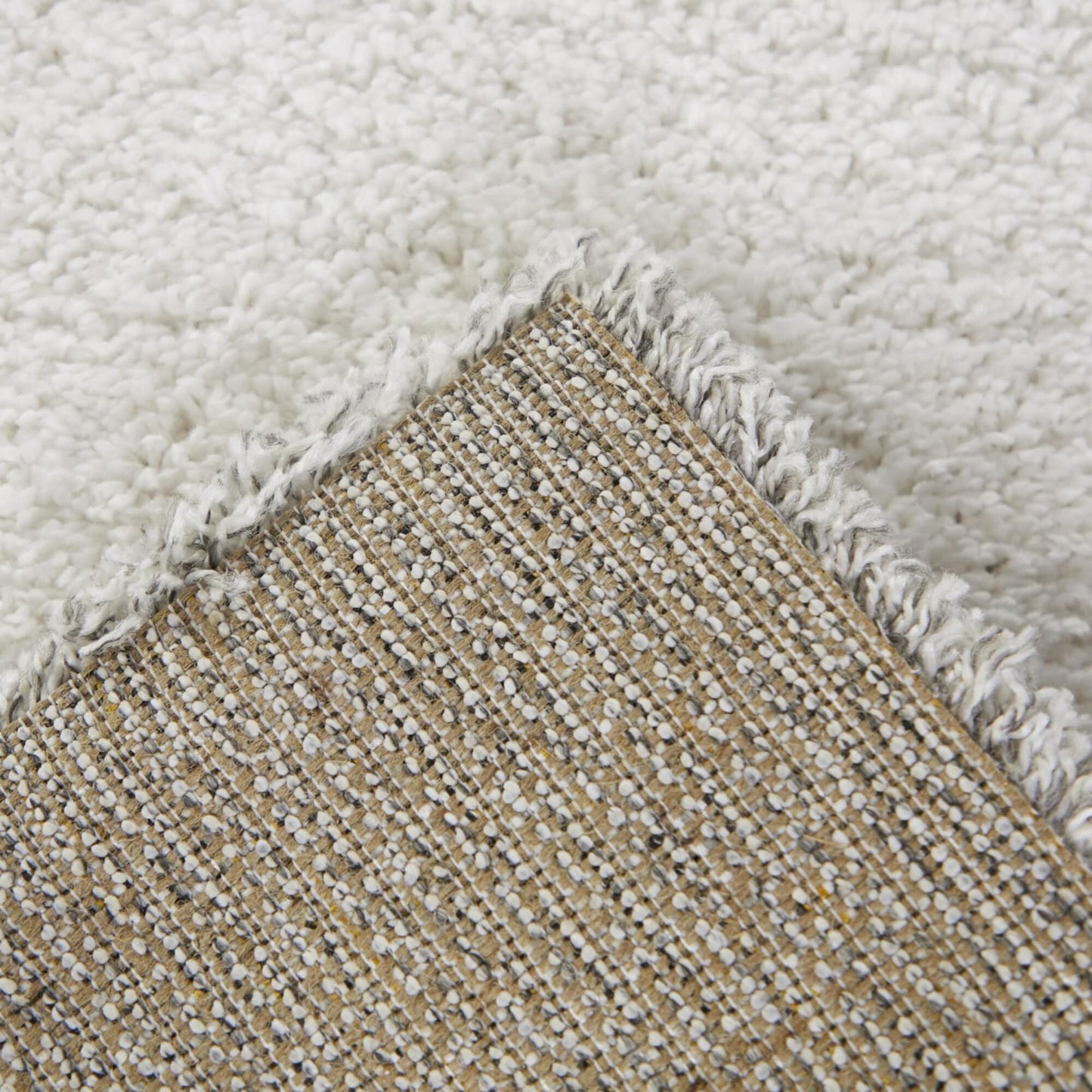 Merril Mid-century Modern Color Block Shag Area Rug