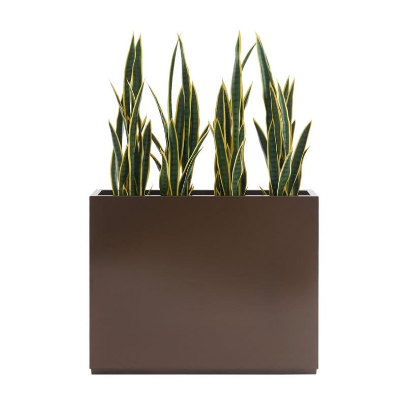 Jardinière métallique robuste pour plantes d'extérieur, 96 x 25 x 76 cm (L x l x H) - 96 x 76 x 25 cm (l x l x H)
