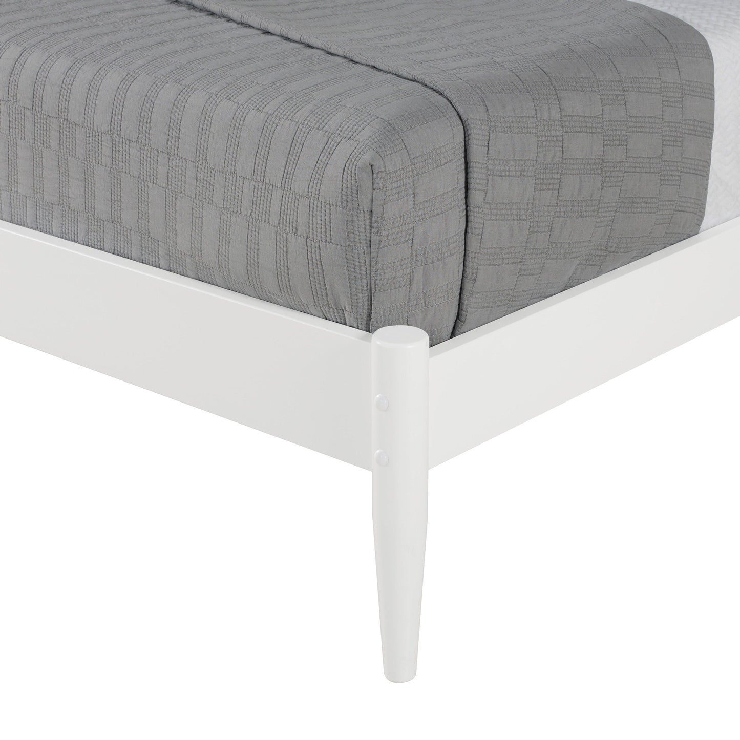 Lit à panneaux du milieu du siècle