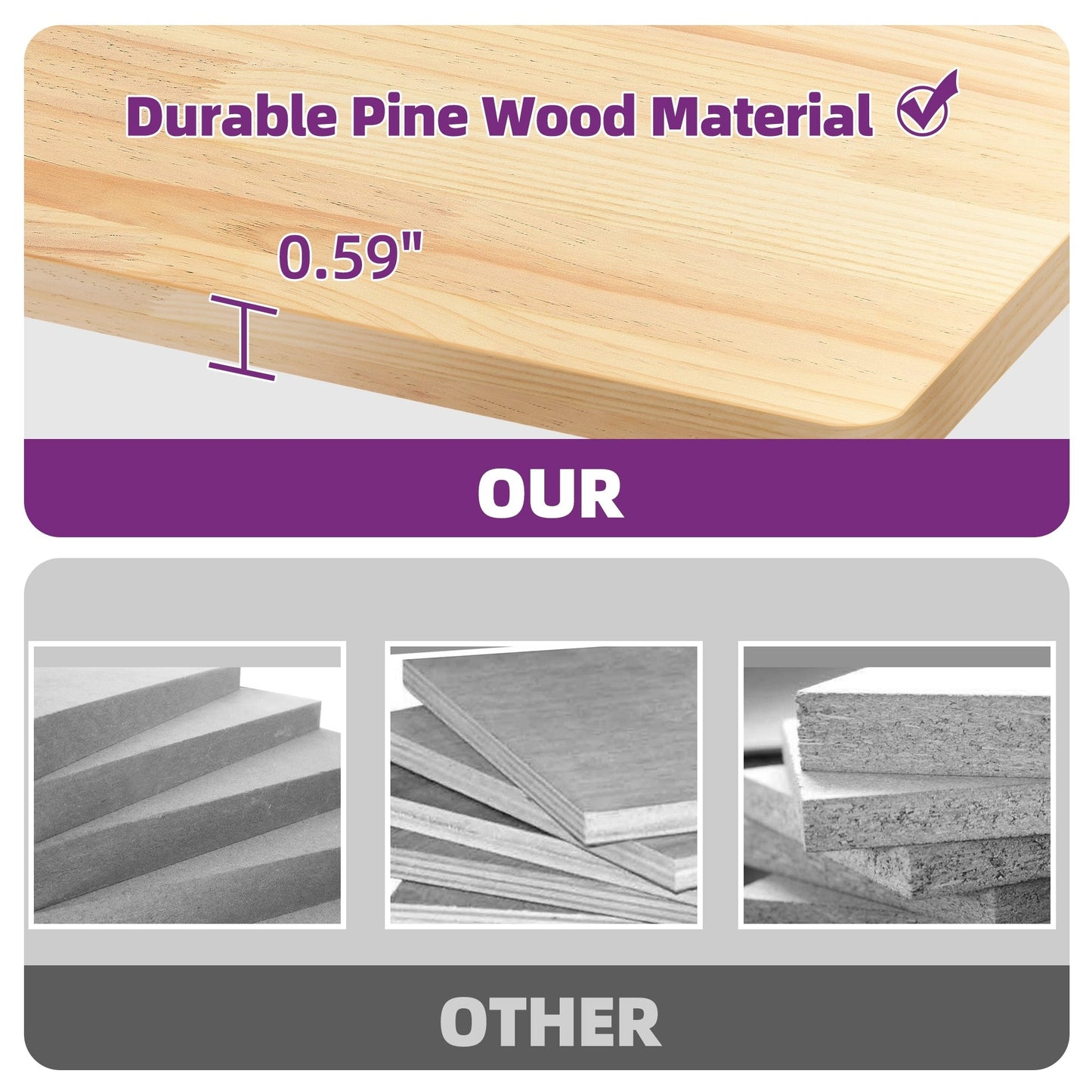 Moasis Cat Wall Shelves Set Wall Mounted Wood Cat Climber Set