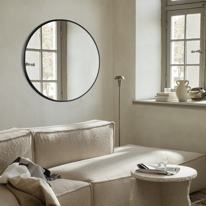 Modern Bathroom Wall Mounted Round Vanity Mirror