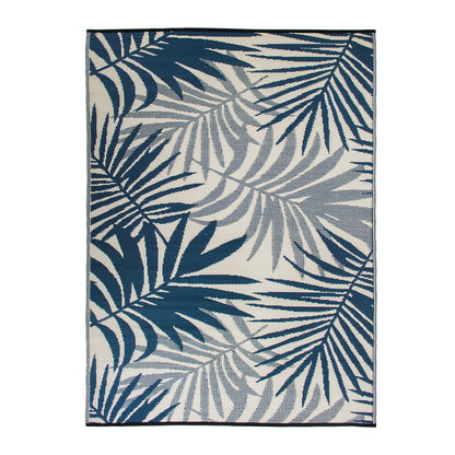 Modern Floral Reversible Plastic Outdoor Rugs