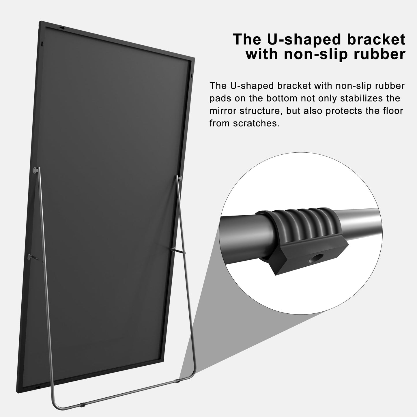 Modern Full Length Floor Mirror Freestanding Mirror