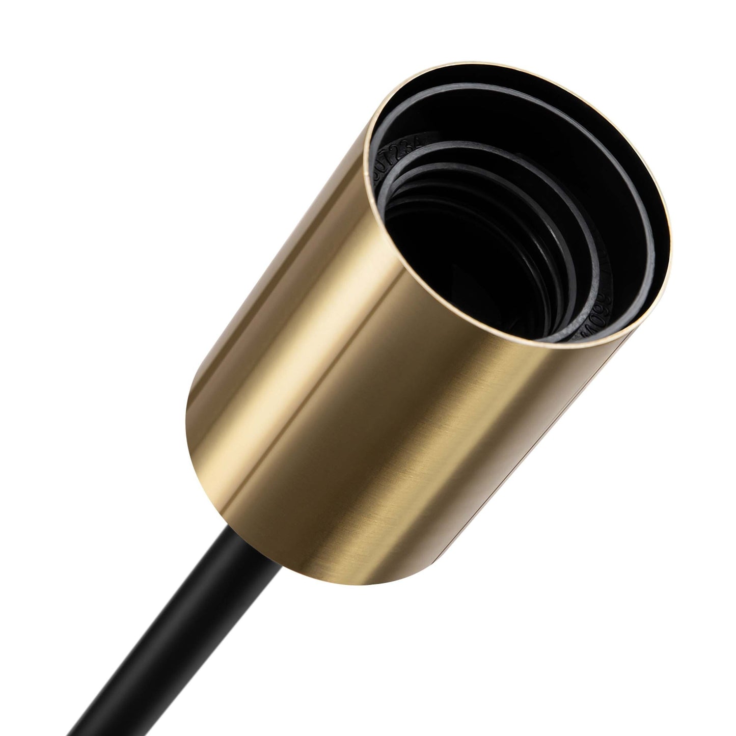 Black/ Gold Sputnik Semi Flush Mount Lamp Close to Ceiling Light Fixture for Living Room/ Kitchen/ Office/ Bedroom/ Foyer