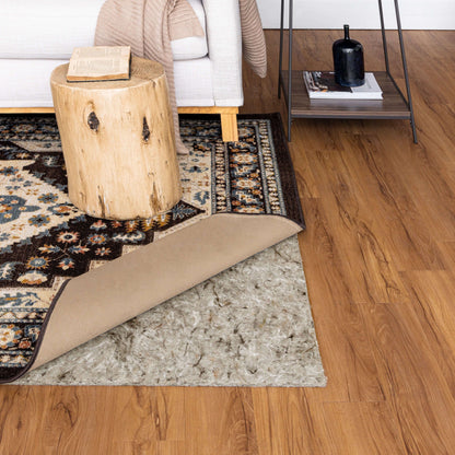 Mohawk Home Felt Rug Pad 1/2 Inch Thick Plush Comfort Cushion - Grey