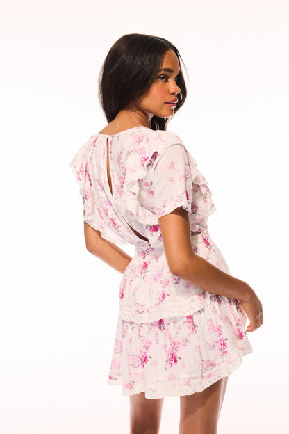 Mini-robe en coton recyclé Natasha