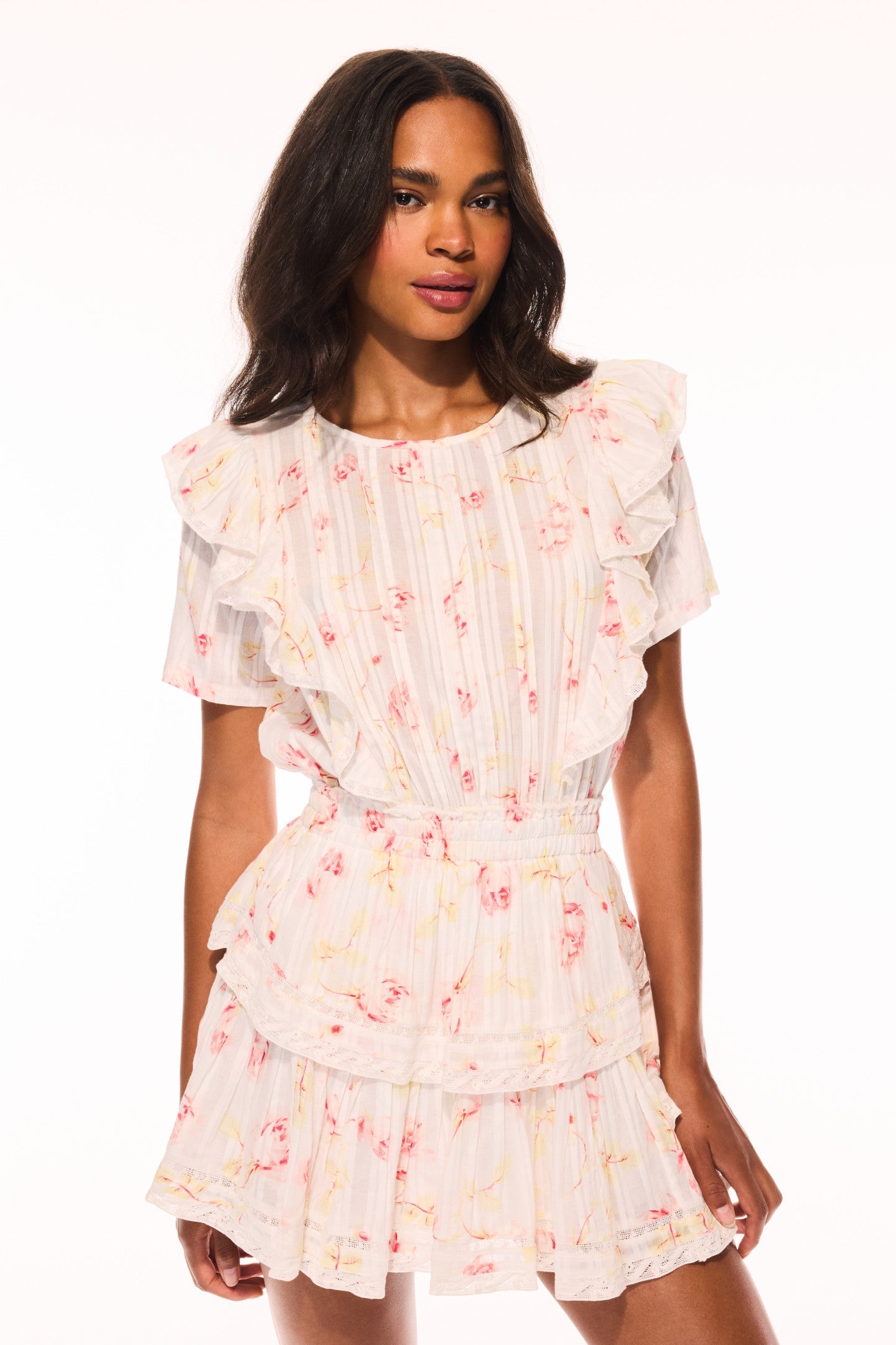 Mini-robe en coton recyclé Natasha