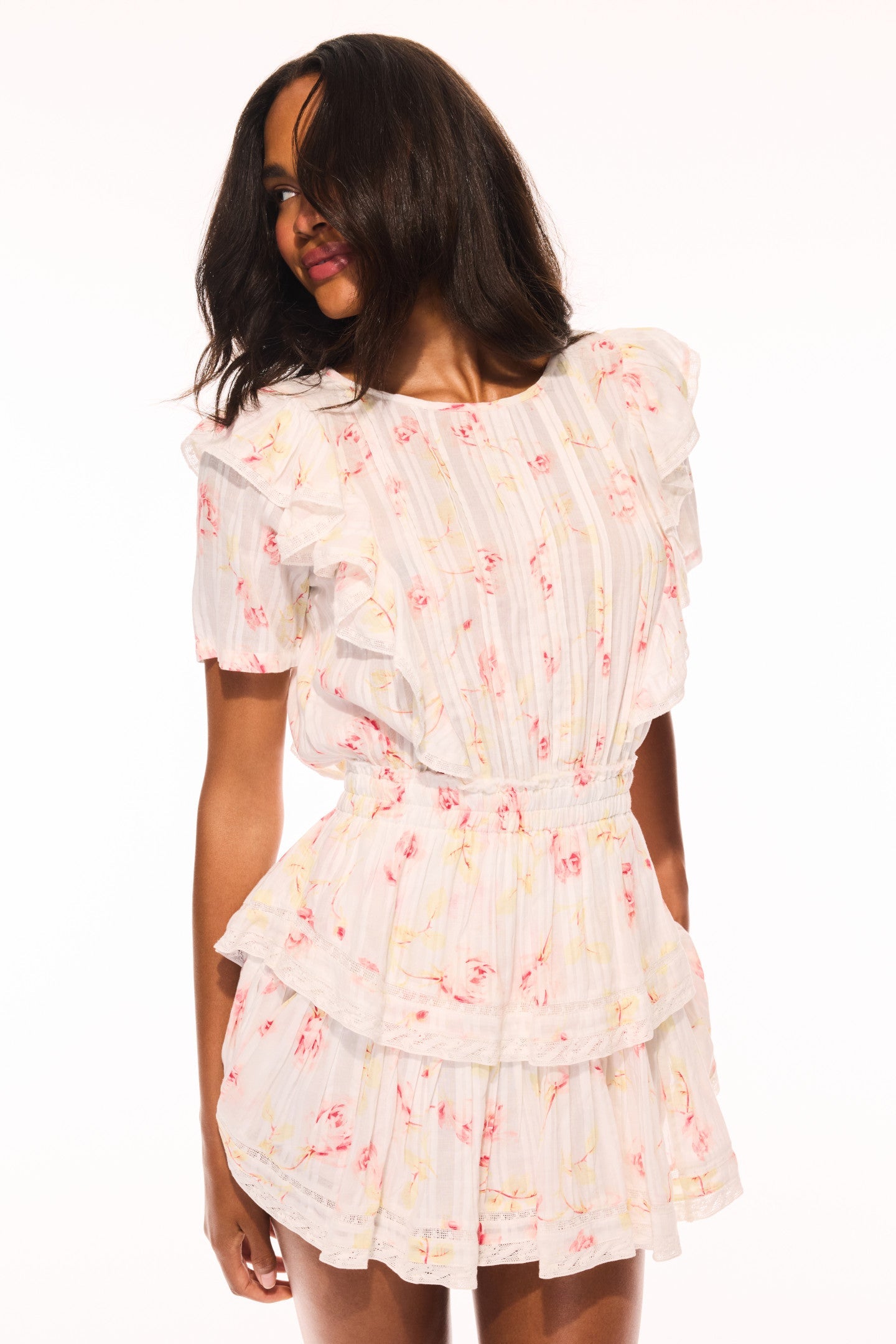 Mini-robe en coton recyclé Natasha