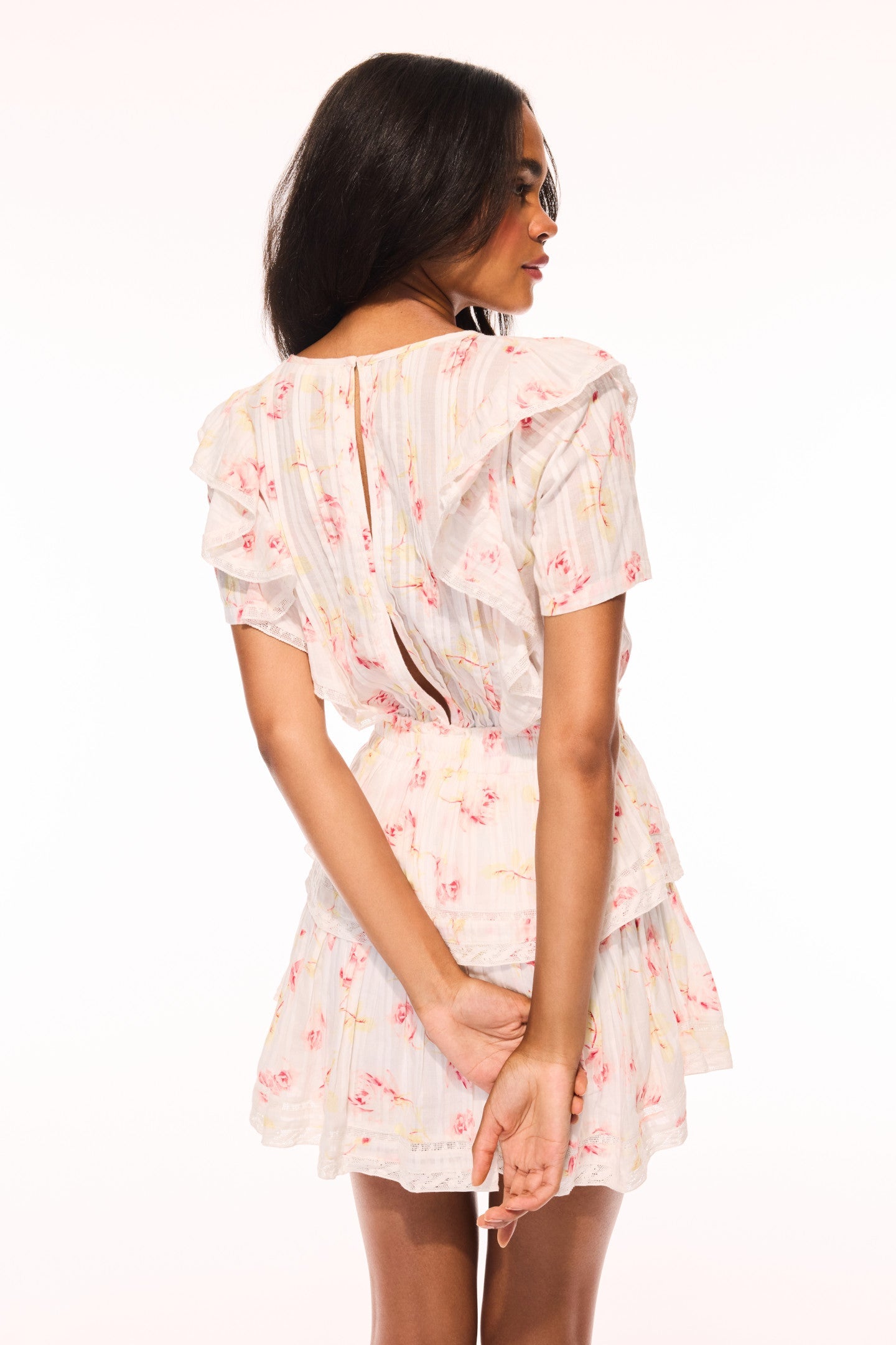 Mini-robe en coton recyclé Natasha