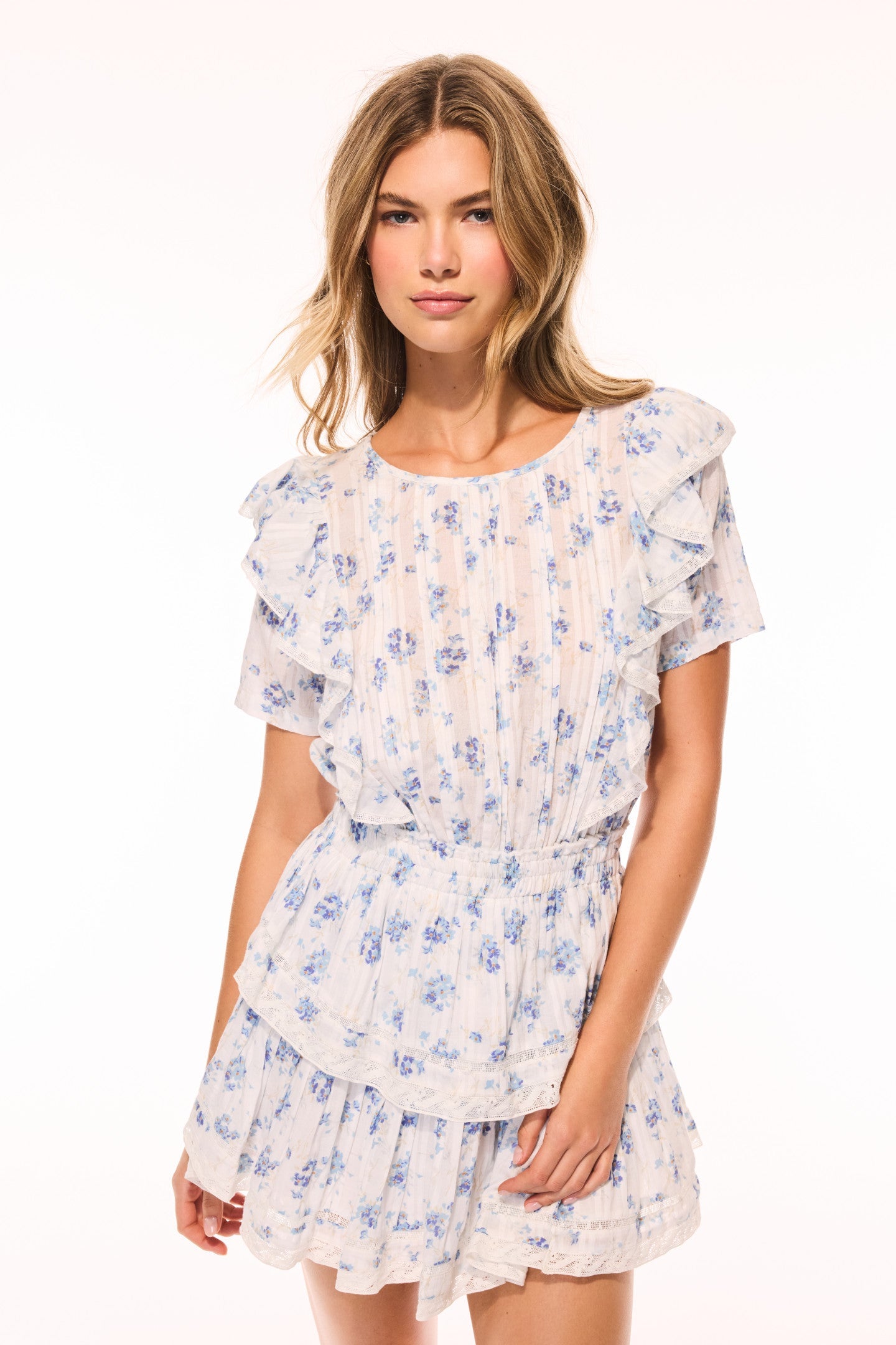 Mini-robe en coton recyclé Natasha