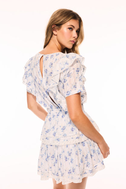 Mini-robe en coton recyclé Natasha